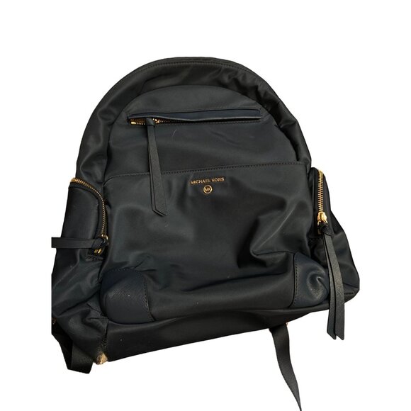 MICHAEL MICHAEL KORS Prescott Large Nylon Backpack Navy Pre-Owned - Picture 4 of 7